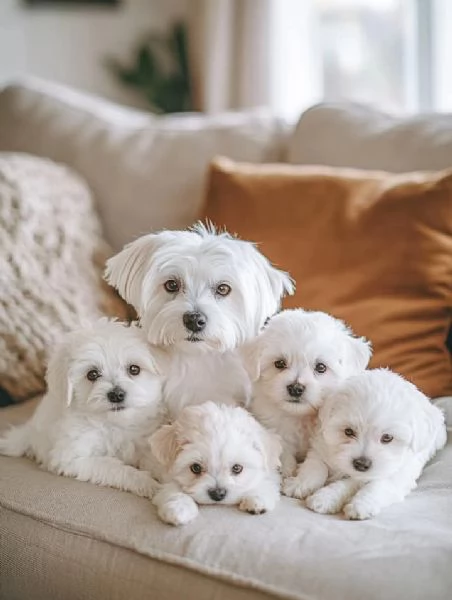 Regalo  Cuccioli di Maltese toy maschio e femmina