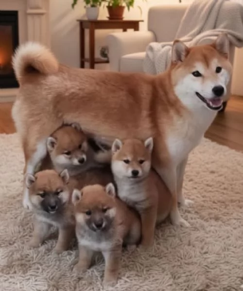 Cuccioli di Shiba Inu disponibili per famiglie amorevoli 